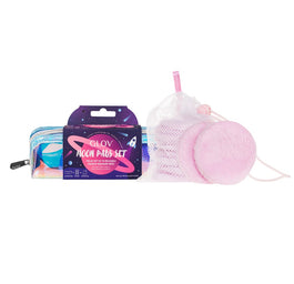 Glov Moon Pads Set zestaw płatki do zmywania makijażu 10szt. + woreczek do przechowywania + kosmetyczka