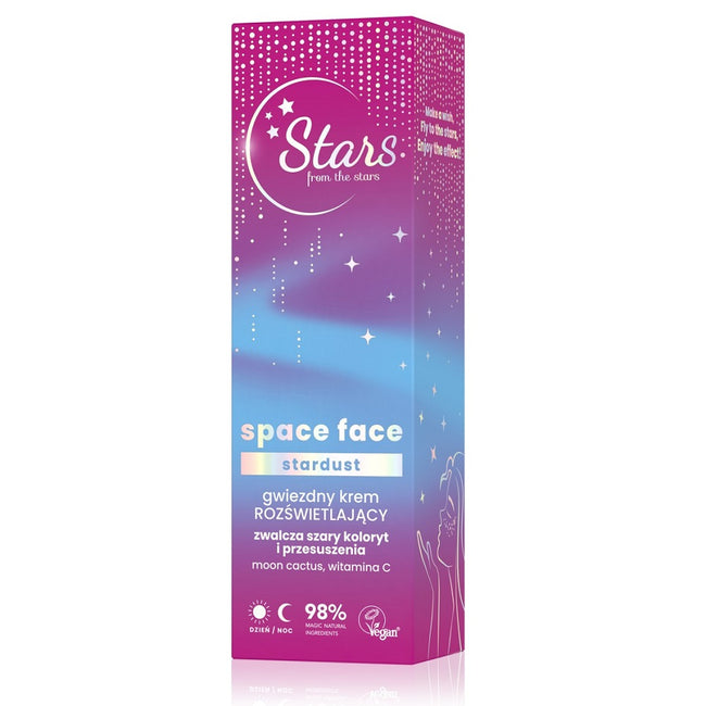 Stars from The Stars Space Face Stardust gwiezdny krem rozświetlający 50ml