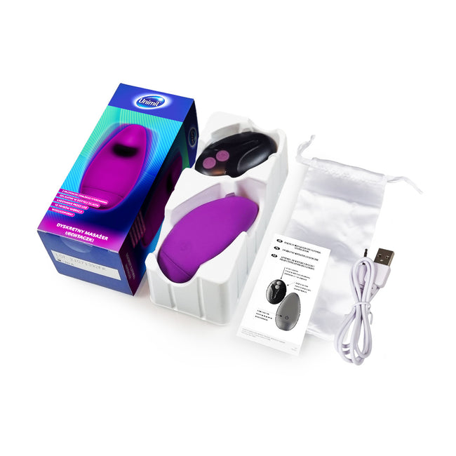 Unimil Discreet Clitoral Massager dyskretny wibrator do stymulacji łechtaczki