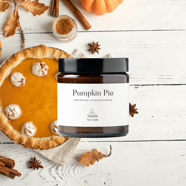 Sisi & Me Świeca sojowa Pumpkin Pie 120ml