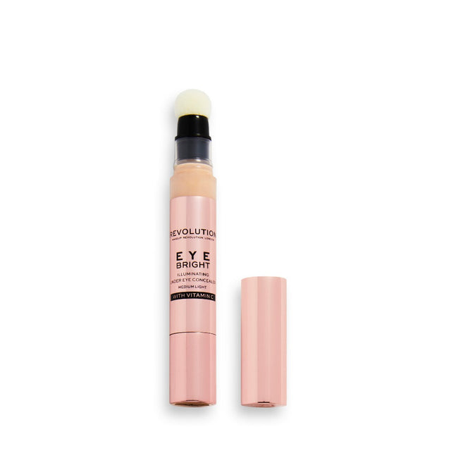 Makeup Revolution Eye Bright Illuminating Under Eye Concealer korektor pod oczy Medium Light 3ml