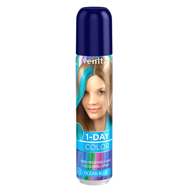 Venita 1-Day Color koloryzujący spray do włosów Morska Fala 50ml
