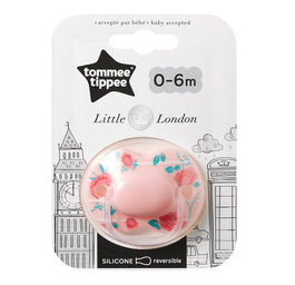 Tommee Tippee Little London smoczek uspokajający 0-6m Girl