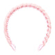 Invisibobble Hairhalo Retro Dreamin’ regulowana opaska do włosów Eat Pink and be Merry