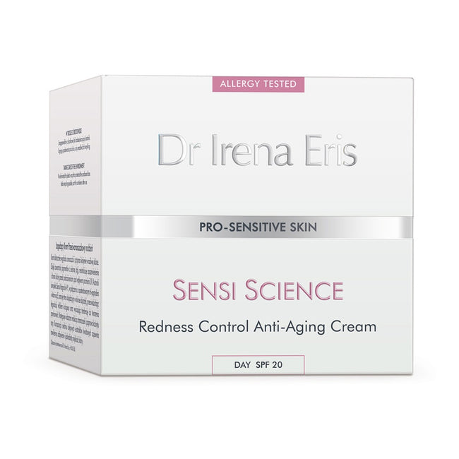 Dr Irena Eris Sensi Science łagodzący krem przeciwzmarszczkowy na dzień SPF20 50ml