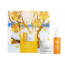 Lumene Nordic-C Valo Glow Treasures zestaw Glow Boost Essence 30ml + Glow Reveal Moisturizer 50ml