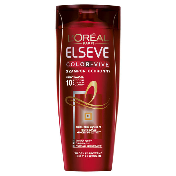 L'Oreal Paris Elseve Color-Vive szampon ochronny do włosów farbowanych 250ml