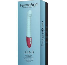 FemmeFunn Lola G wibrator do punktu G Light Blue