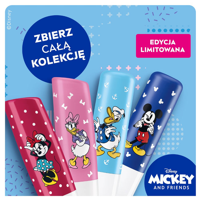 Nivea Mickey Mouse Disney Edition pielęgnująca pomadka do ust 4.8g