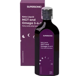 Supersonic Keto Omega 3-6-9 kwasy tłuszczowe + MCT suplement diety 250ml