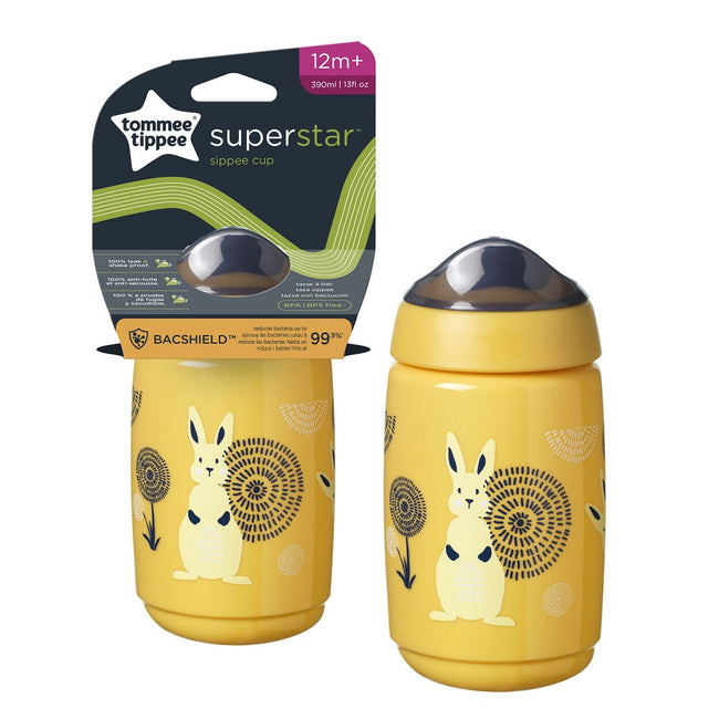 Tommee Tippee Superstar kubek łyczek 12m+ Żółty 390ml