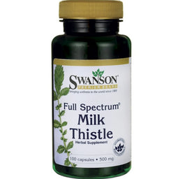 Swanson FS Milk Thistle 500mg suplement diety 100 kapsułek