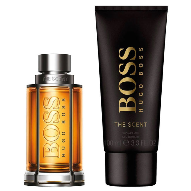 Hugo Boss Boss The Scent For Man zestaw woda toaletowa spray 50ml + żel pod prysznic 100ml