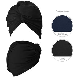 Anwen Wrap It Up turban do włosów Czarny