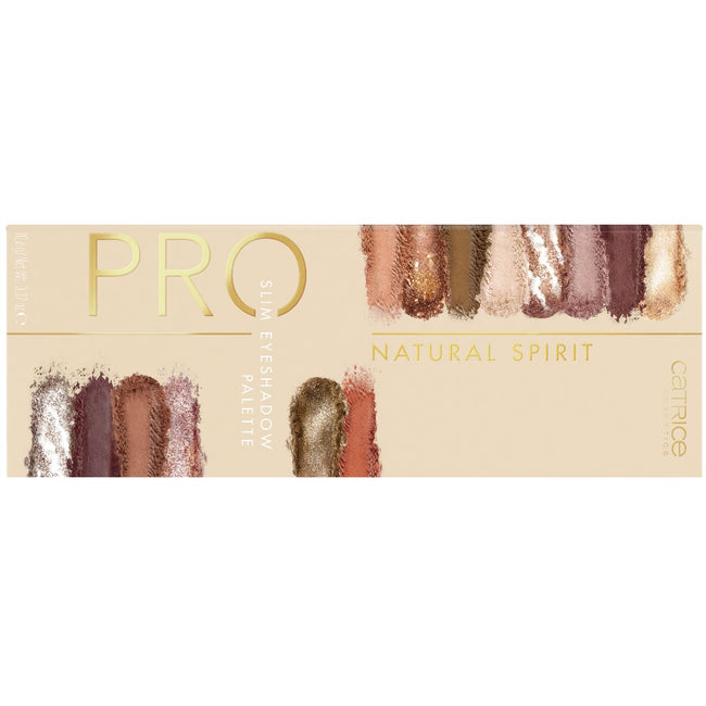 Catrice Pro Natural Spirit Slim Eyeshadow Palette paleta cieni do powiek 010 Neutral Elements 10.6g