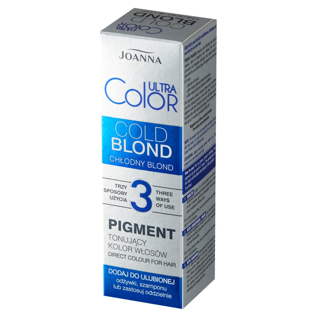 Joanna Ultra Color Pigment tonujący kolor włosów Chłodny Blond 100ml