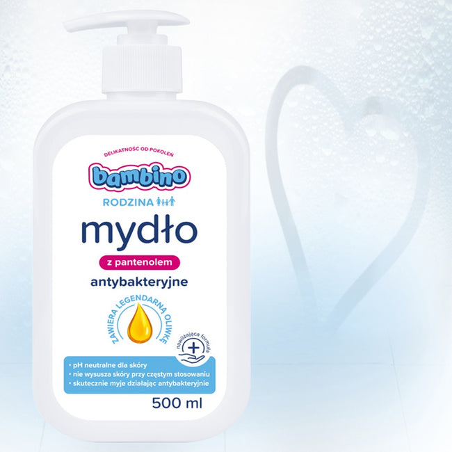 Bambino Rodzina mydło do rąk antybakteryjne 500ml