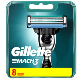 Gillette Mach3 wymienne ostrza do maszynki do golenia 8szt.