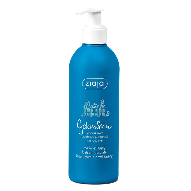 Ziaja GdanSkin rozświetlający balsam do ciała intensywnie nawilżający 300ml