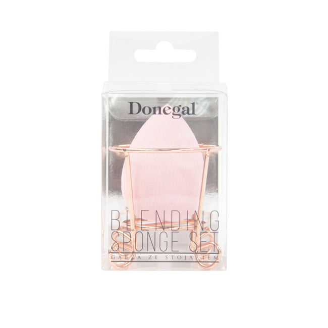 Donegal Blending Sponge gąbka do makijażu + koszyczek 4336