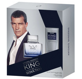 Antonio Banderas King Of Seduction zestaw woda toaletowa spray 50ml + balsam po goleniu 50ml