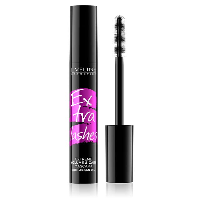 Eveline Cosmetics Extra Lashes Mascara pogrubiający tusz do rzęs Black 12ml