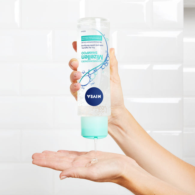 Nivea Micelarny szampon głęboko oczyszczający do włosów przetłuszczających się 400ml