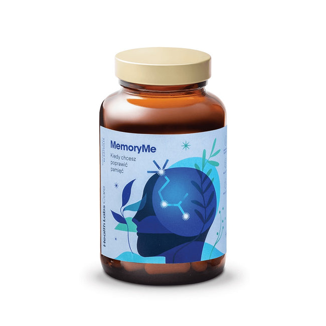HealthLabs MemoryMe poprawa pamięci i koncentracji suplement diety 90 kapsułek