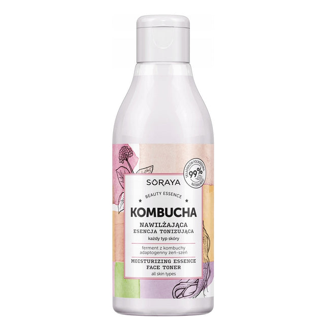 Soraya Kombucha nawilżająca esencja tonizująca 200ml