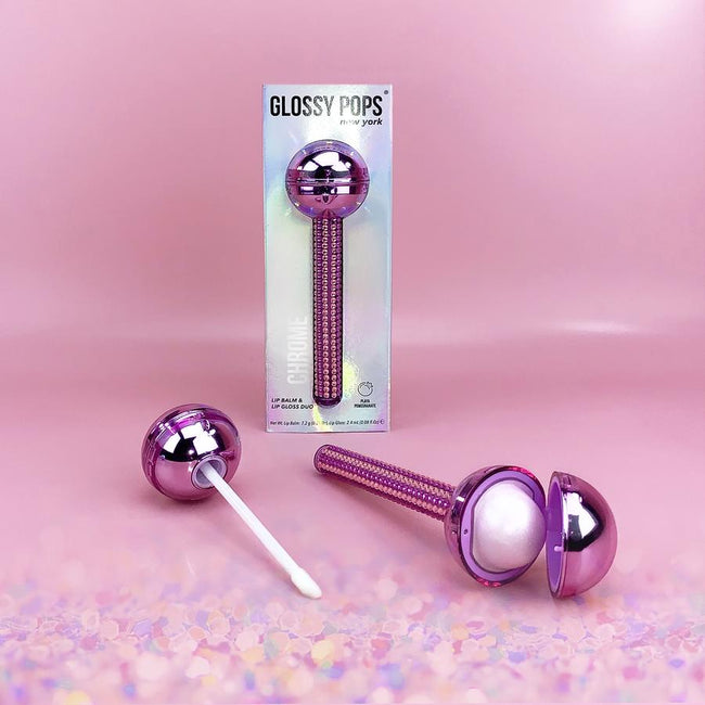 Glossy Pops Chrome balsam i błyszczyk do ust Playa