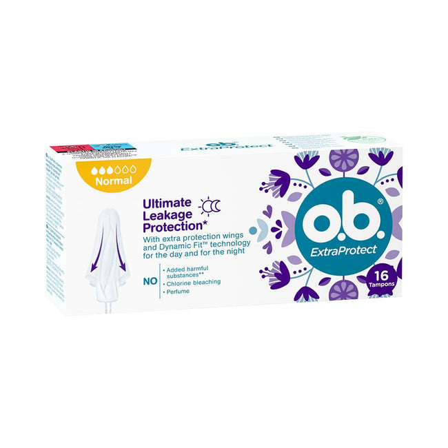 O.B. ExtraProtect Normal tampony 16szt.