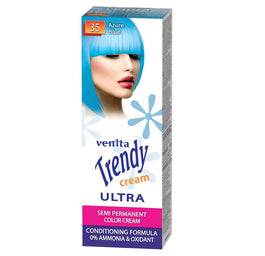 Venita Trendy Cream krem do koloryzacji włosów 35 Azure Blue