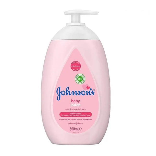 Johnson & Johnson Johnson's Baby Lotion mleczko do ciała dla dzieci i niemowląt z pompką 500ml