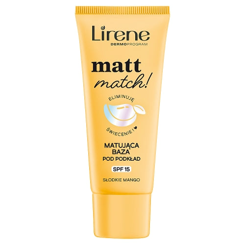 Lirene Matt Match! matująca baza pod podkład SPF15 30ml