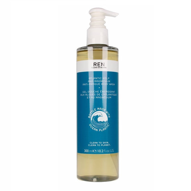 REN Atlantic Kelp and Magnesium Body Wash odświeżająco-energetyzujący żel pod prysznic z wodorostami 300ml