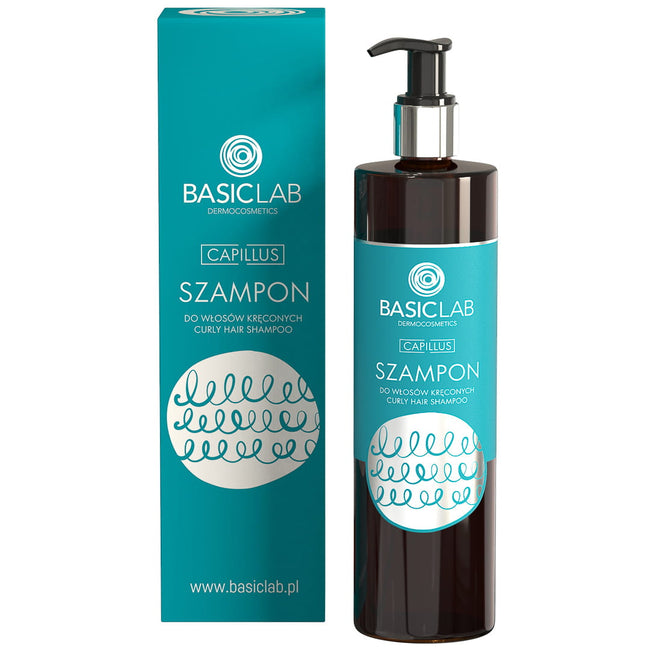 BasicLab Capillus Shampoo szampon do włosów kręconych 300ml