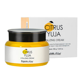FarmStay Citrus Yuja rewitalizujący krem do twarzy 100ml