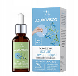 UZDROVISCO Bezolejowe serum nawadniające na niedoskonałości 30ml