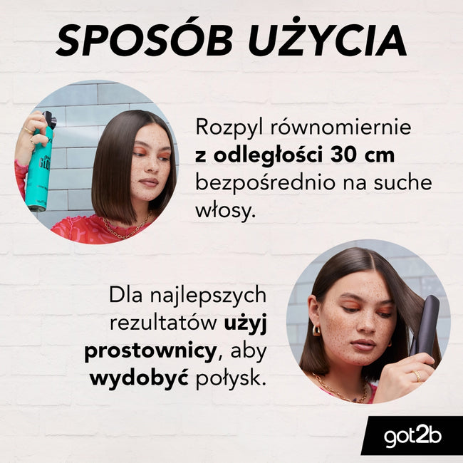 Got2B Got Gloss Shine Finish nabłyszczający spray do wykończenia fryzury 200ml