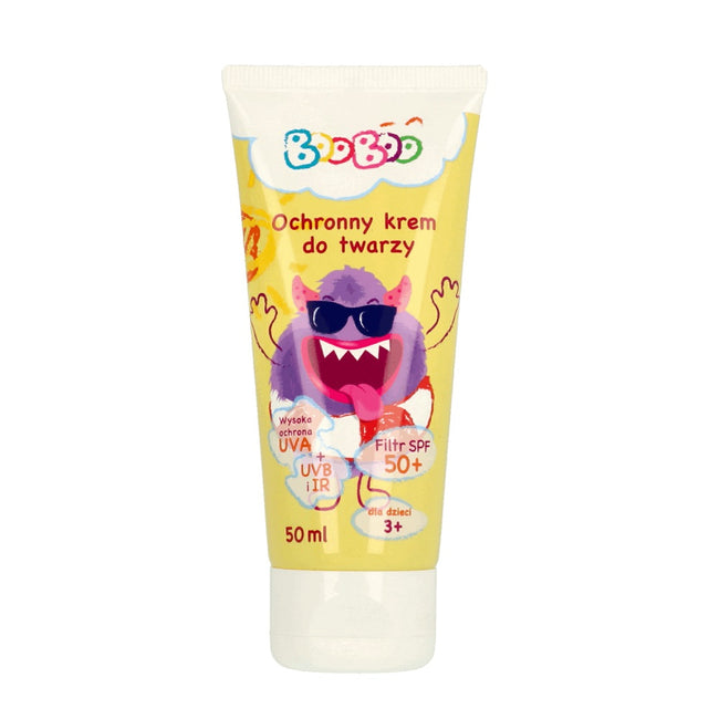 BOOBOO Ochronny krem do twarzy SPF50+ dla dzieci od trzeciego roku życia 50ml