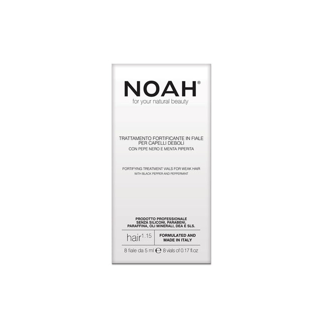 Noah For Your Natural Beauty Fortifying Treatment Vials For Weak Hair 1.15 kuracja wzmacniająca do pielęgnacji włosów słabych 8x5ml
