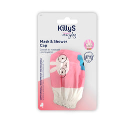 KillyS Mask & Shower Cap czepek do maseczek i pod prysznic Różowy