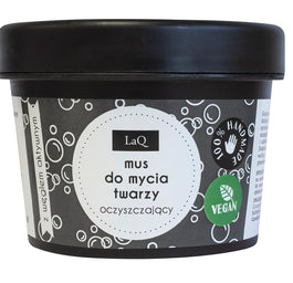 LaQ Mus do mycia twarzy oczyszczający z węglem aktywnym 100ml