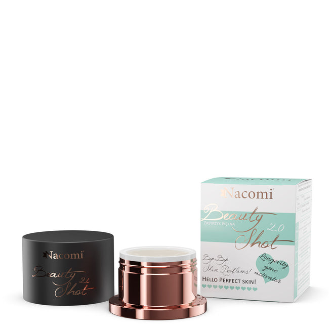 Nacomi Beauty Shot 2.0 zastrzyk piękna serum-krem do twarzy 30ml