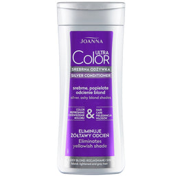 Joanna Ultra Color srebrna odżywka do włosów srebrne popielate odcienie blond 200g