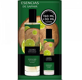 Saphir Esencias Cedro & Bergamota zestaw woda toaletowa spray 150ml + woda toaletowa spray 30ml