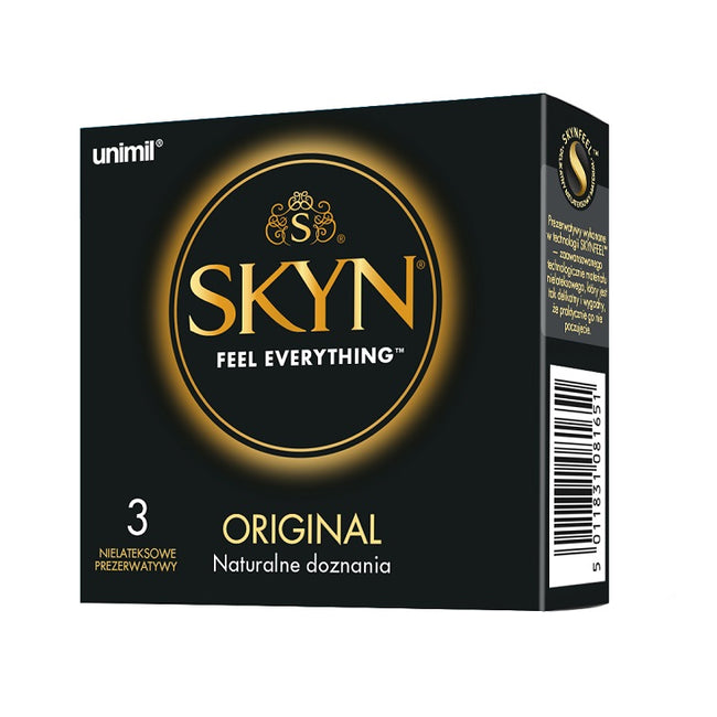 Unimil Skyn Original nielateksowe prezerwatywy 3szt