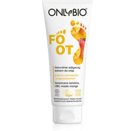 OnlyBio Foot naturalnie odżywczy balsam do stóp 75ml