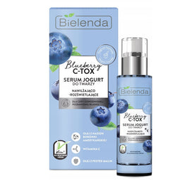 Bielenda Blueberry C-TOX serum jogurt do twarzy nawilżająco-rozświetlające 30ml