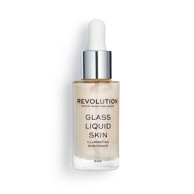 Makeup Revolution Glass Liquid Skin Primer Serum rozświetlająca baza pod makijaż 17ml